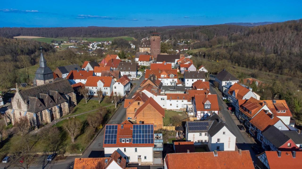Ferienwohnung Zur Burg Trendelburg Kültér fotó
